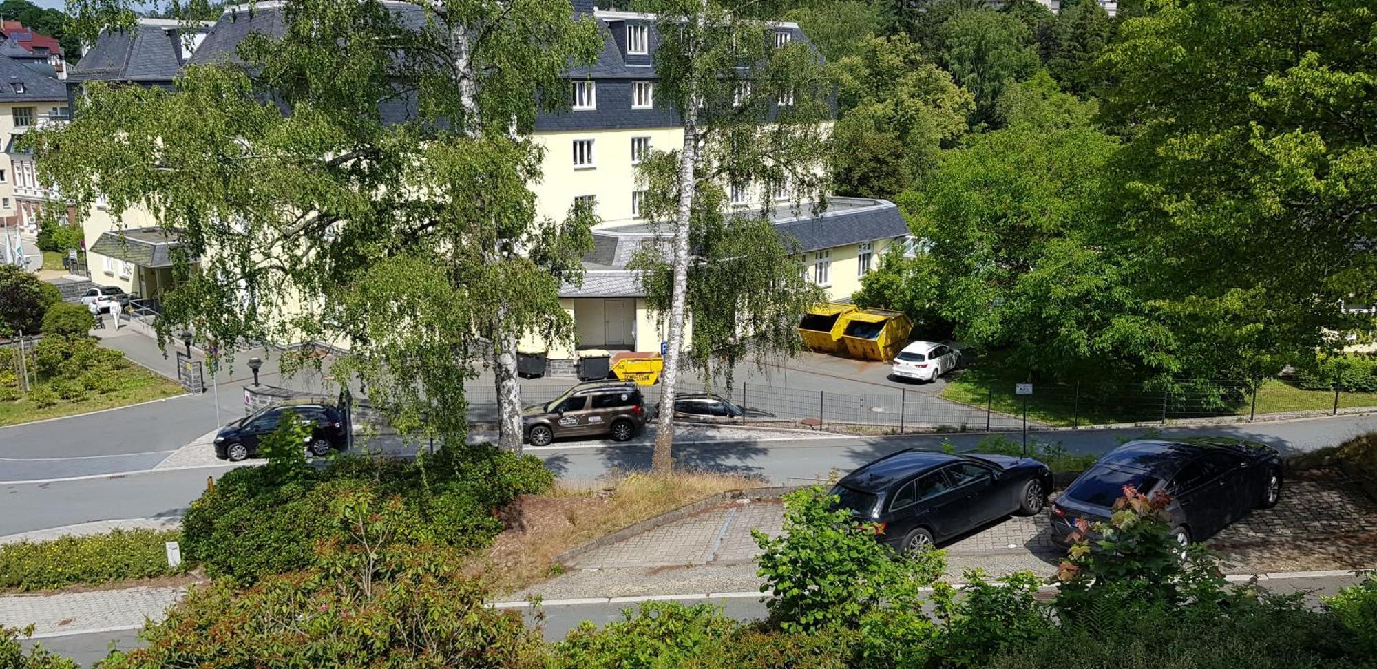 Ferienwohnungen Villa Goldbrunnen Bad Elster Buitenkant foto