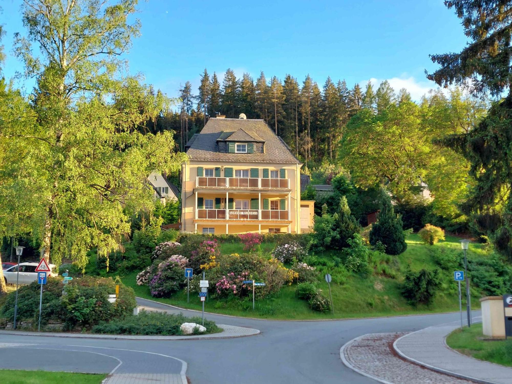 Ferienwohnungen Villa Goldbrunnen Bad Elster Buitenkant foto